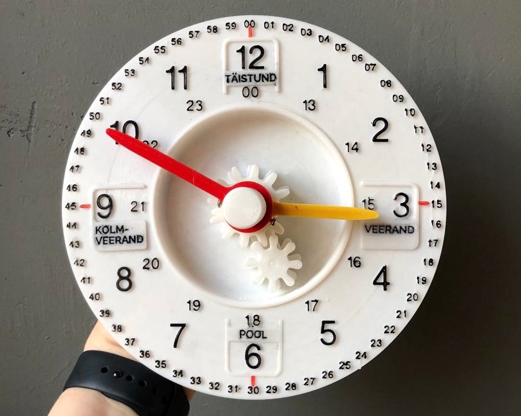 Clock for teaching/learning (õppekell)