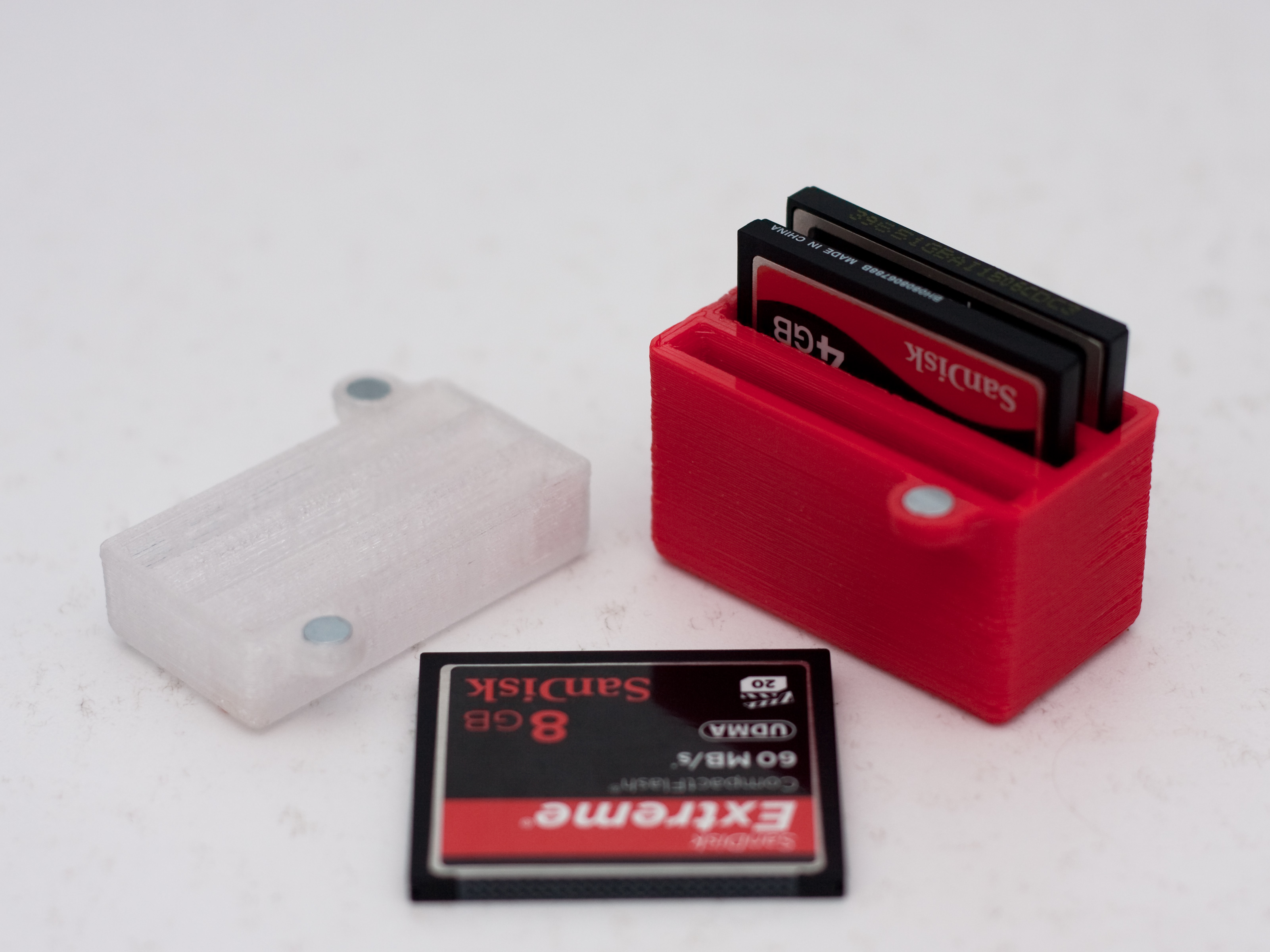 Compact Flash Card Storage
