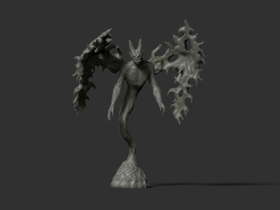 Demon of Shadows 28mm RPG tabletop miniature