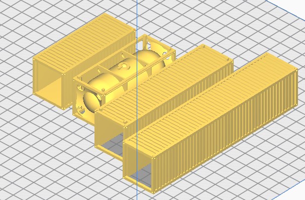 HO Containers 2020