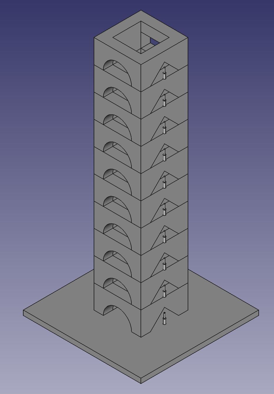 Temp Tower 10 Stages