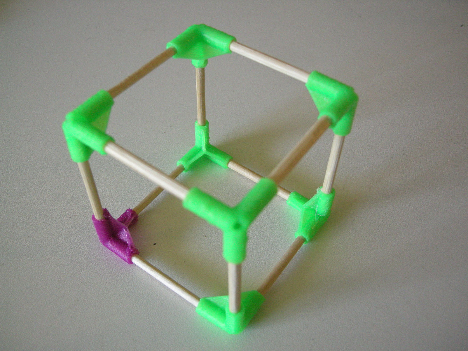Cube vertice