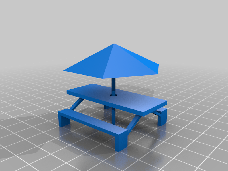 28mm picnic table