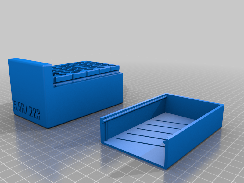 .223/5.56 Ammo Box (50 Round)