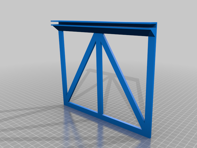 Modified Ikea Expedit/Kallax Glass Shelf Support