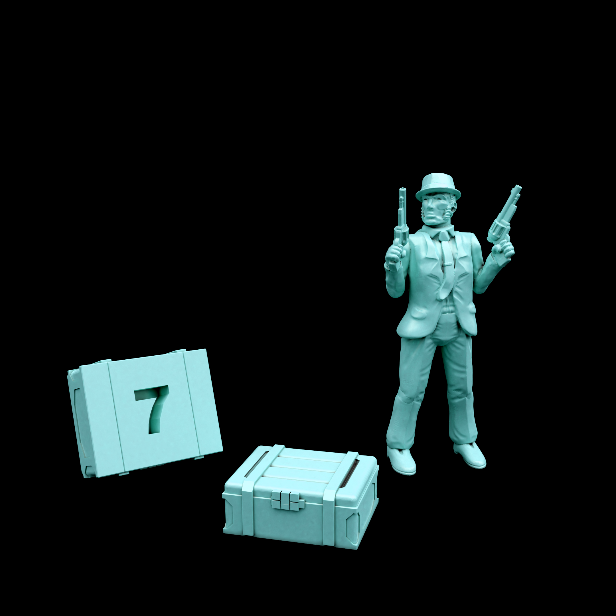 Numeric Objective Markers: Small Mag-Crate