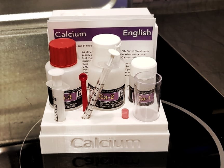 Salifert Profi Test Calcium storage box
