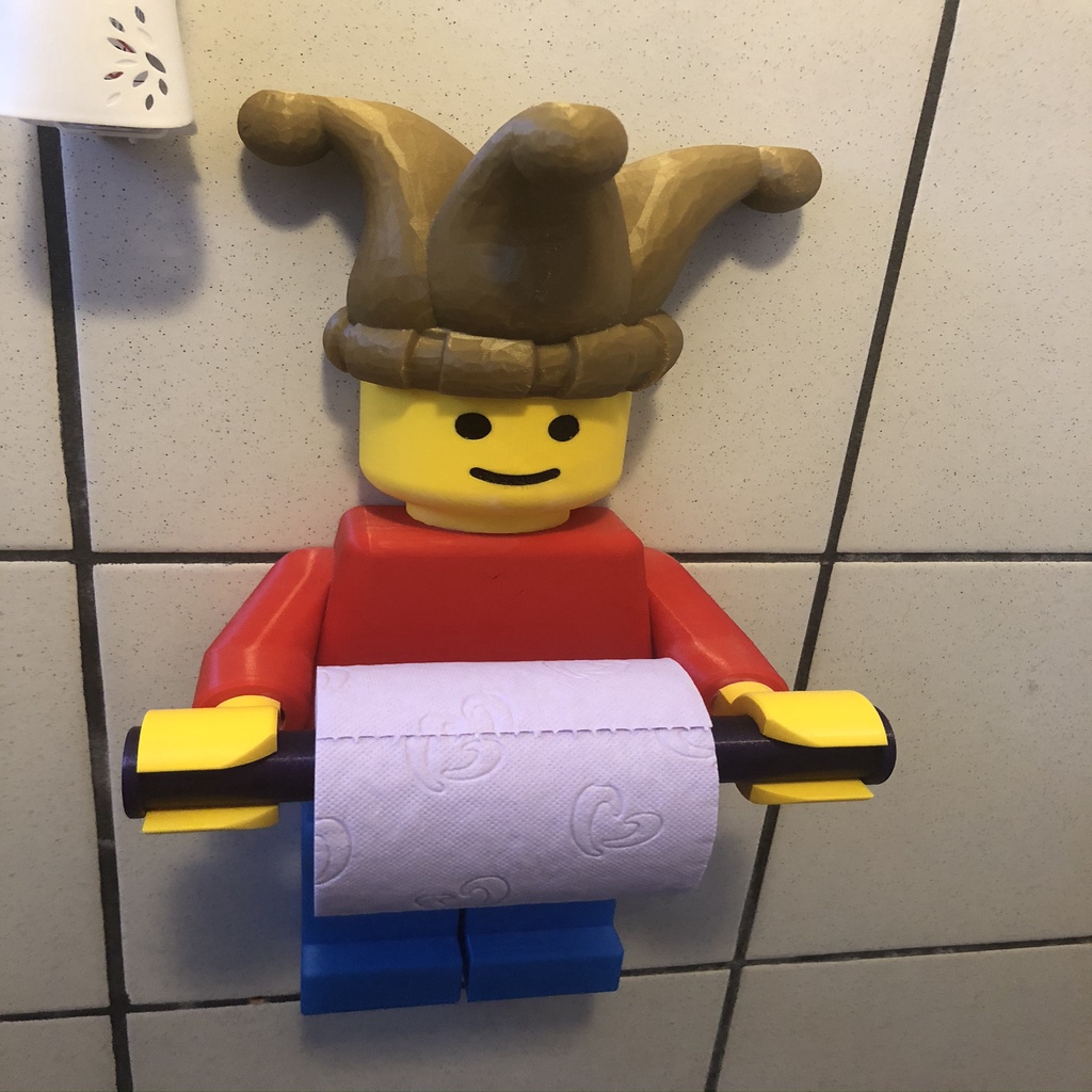 Jester Hat for Lego Toilet Man