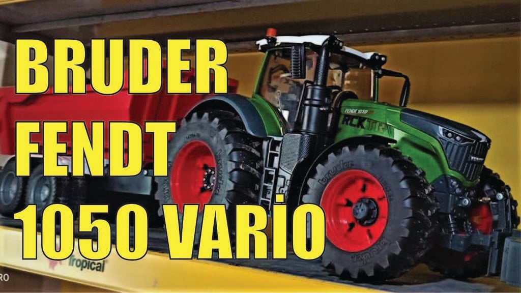 Bruder Fendt 1050 Vario Traktör Rc Conversion