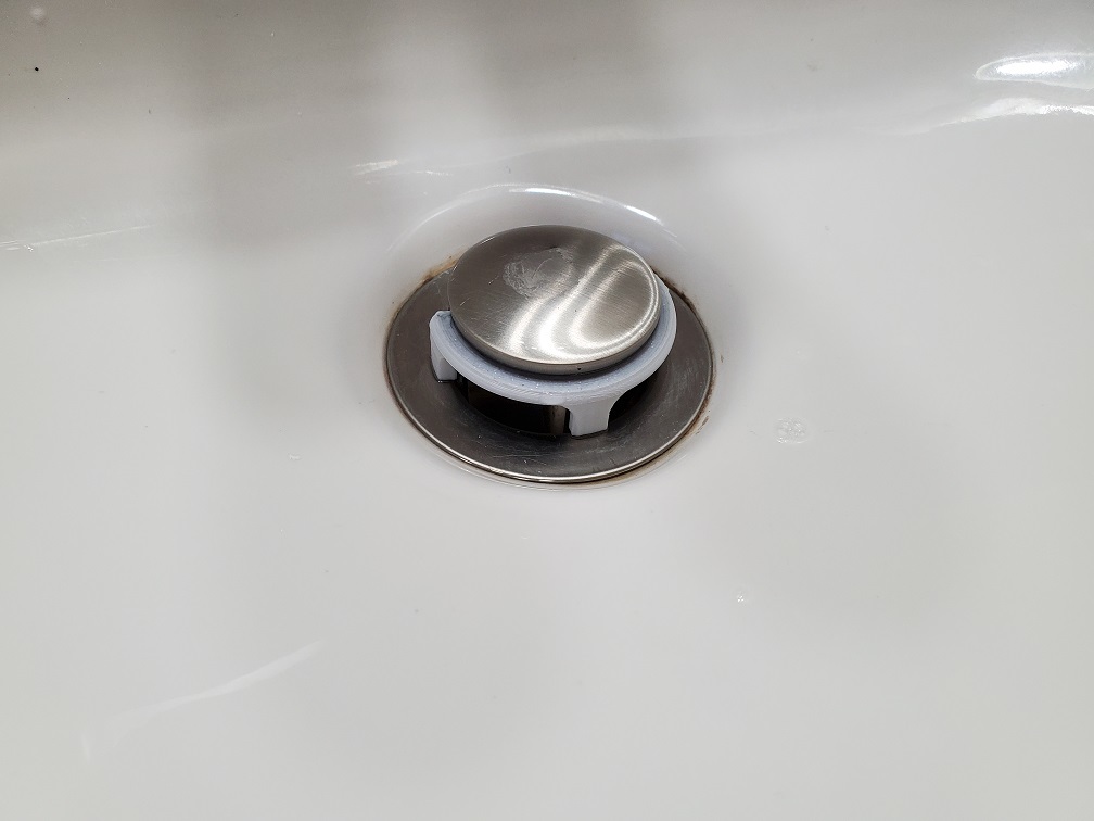 Sink Drain Plug Support
