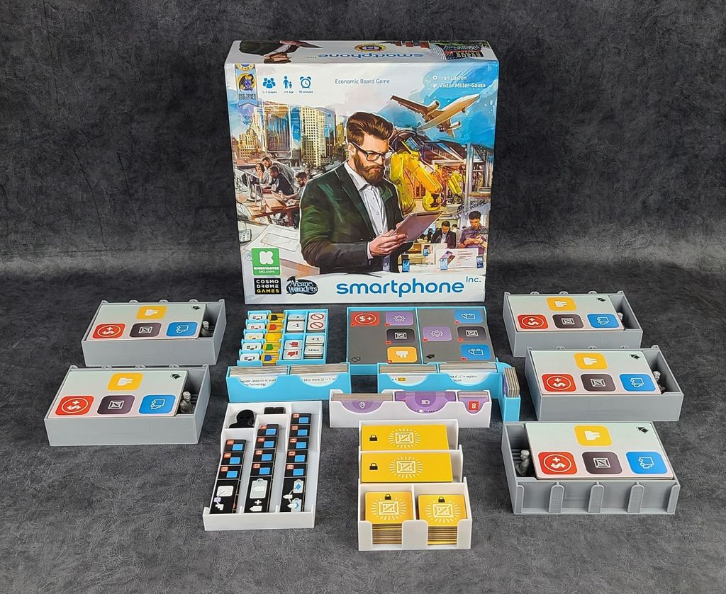 Can You Hear Me Now? - Board game insert for Smartphone Inc