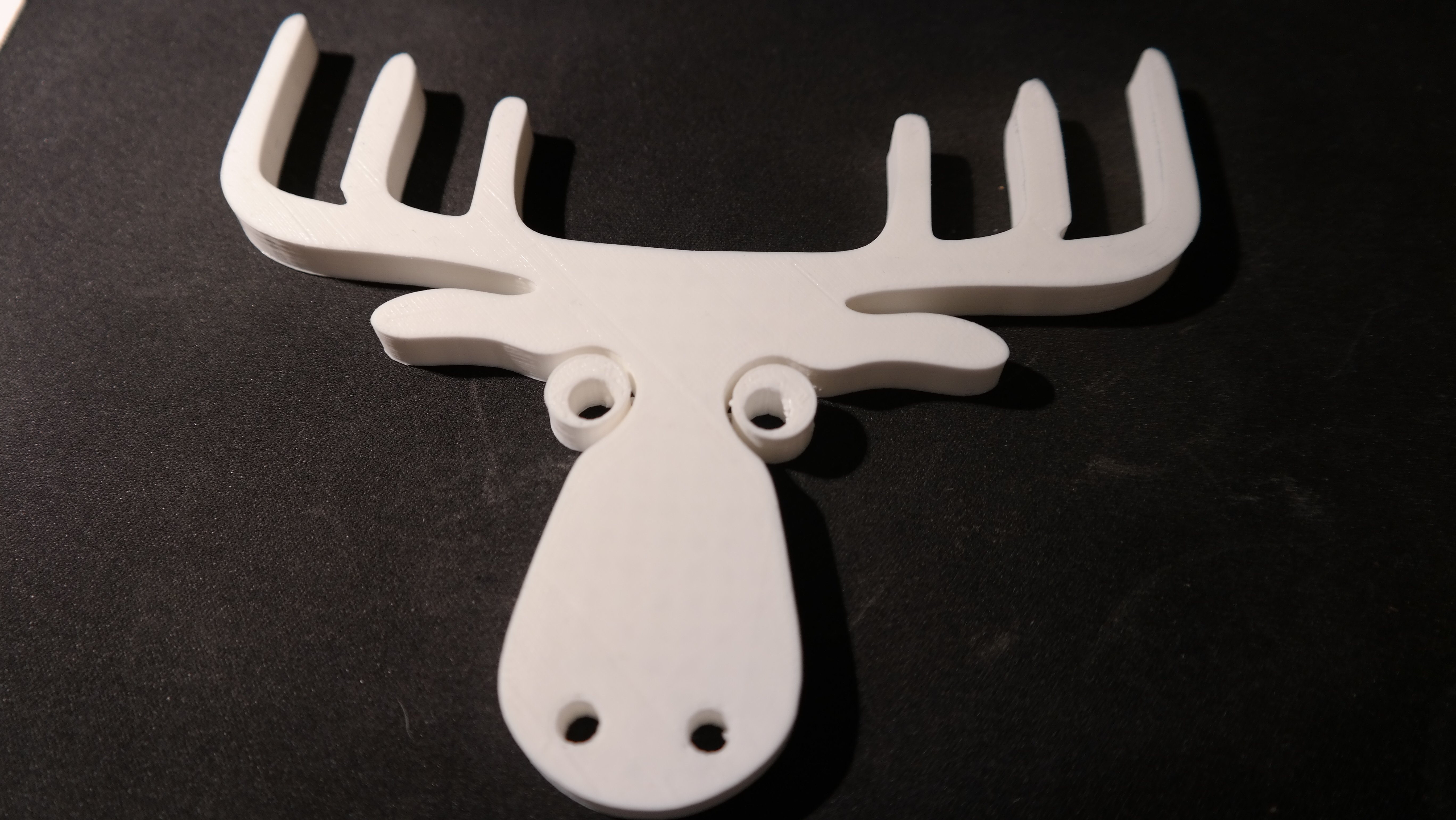 Den Mandige Elg Youtube Logo (Moose head)