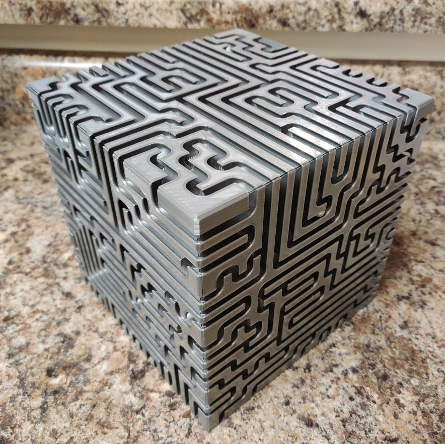 Cube Maze (No Dead Ends)