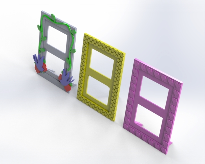 Picture Frames - 4x6 [in] or 10x15 [cm] - Various Stylish Styles