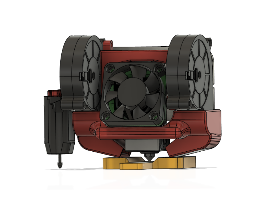 Dual Fan Duct for Ender 5 (5, Pro, Plus)
