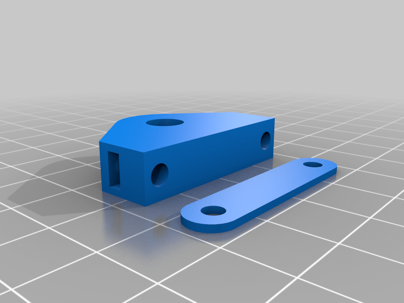 My Customized Replicator/FF Y-Shaft Pillow Block, with drill guide