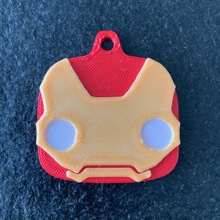 Iron Man keychain Funko POP style