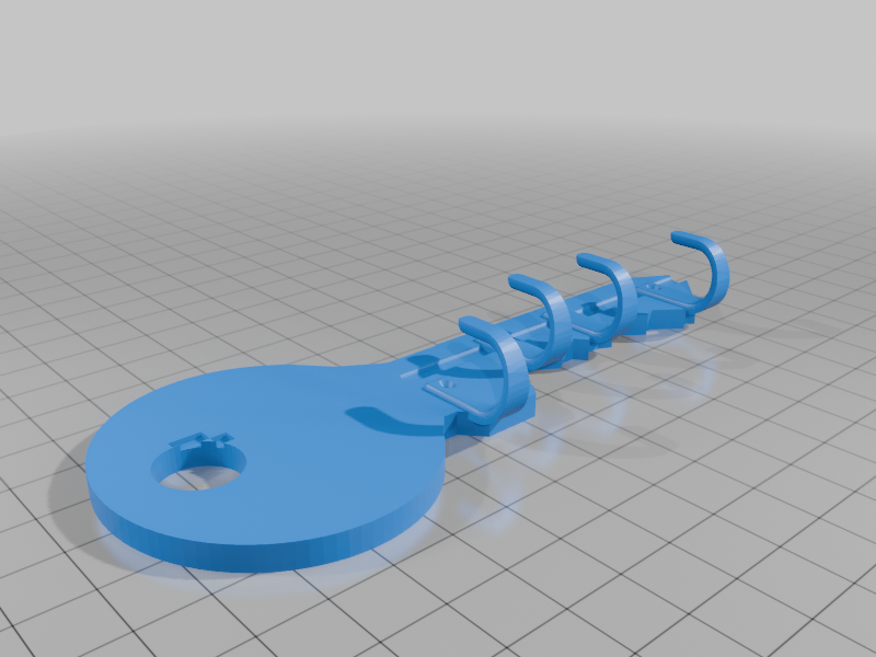 Key shaped Key hook