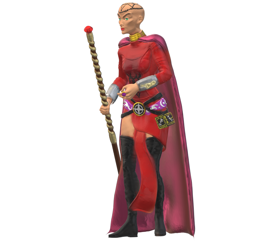 Red Wizard Female