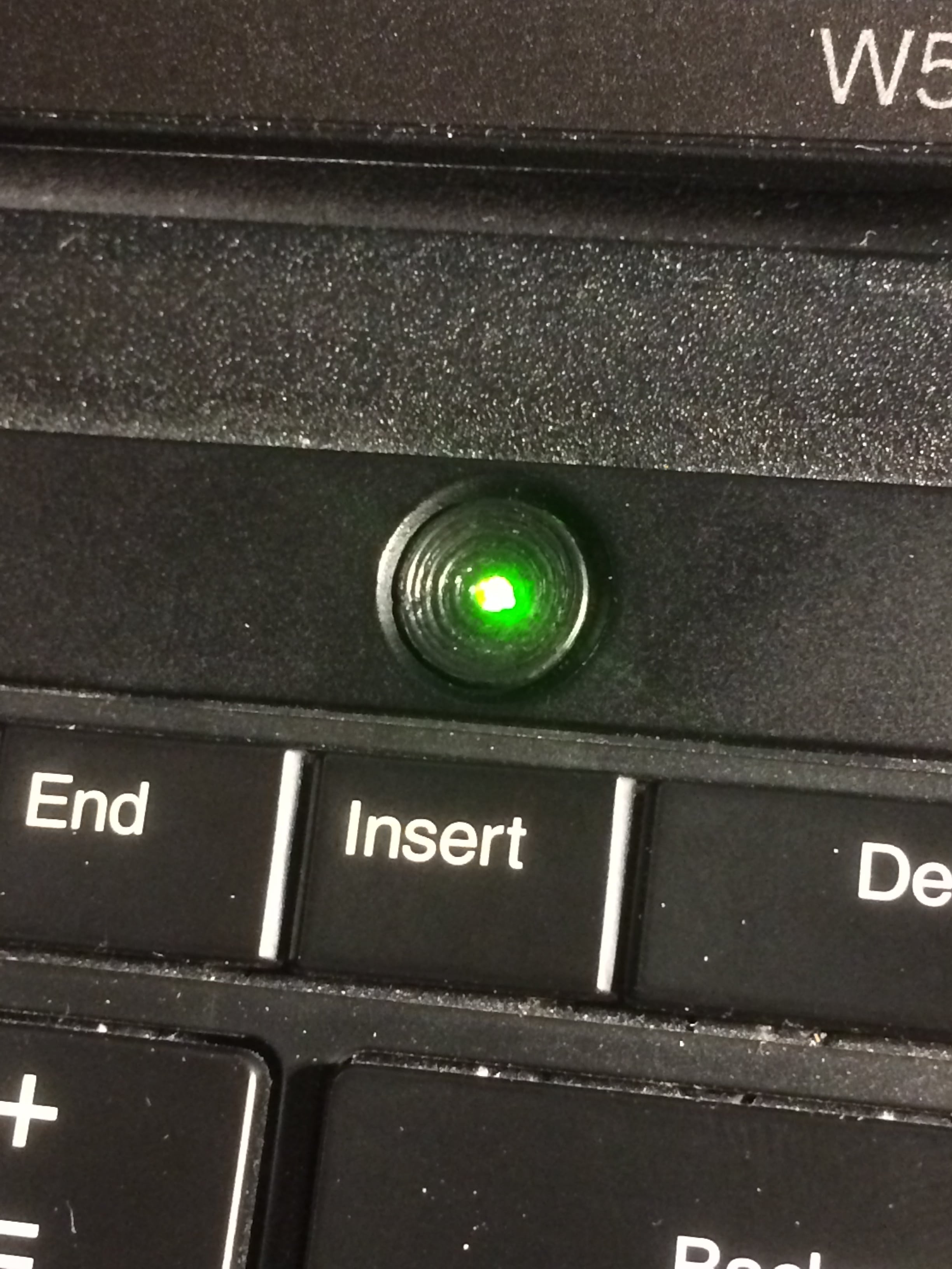 Lenovo W530 Power Button