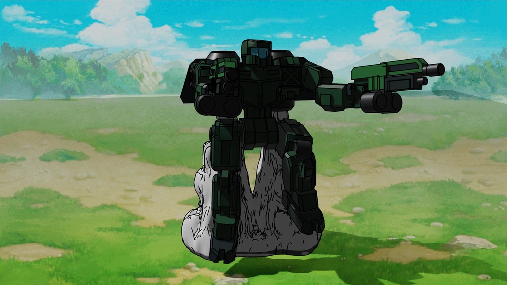 Panzerschreck B sci fi robot 