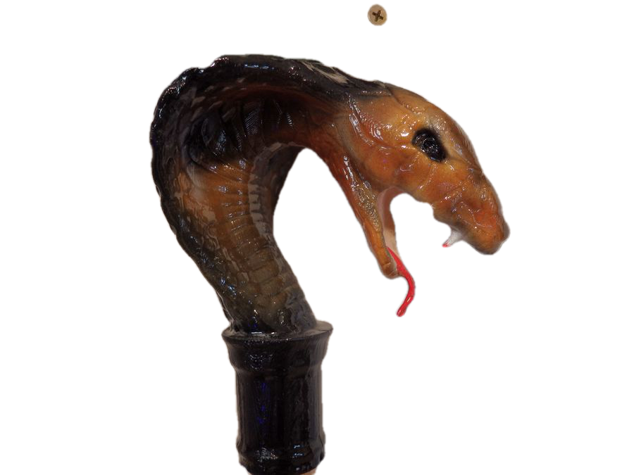 Free Cobra Topper  ($7 Cane/Walking Hiking Sticks)