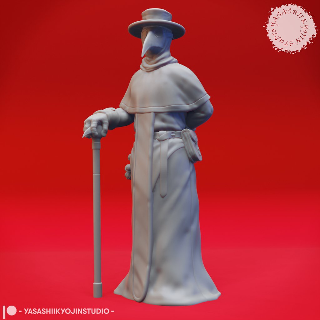 Plague Doctor Cleric - Tabletop Miniature