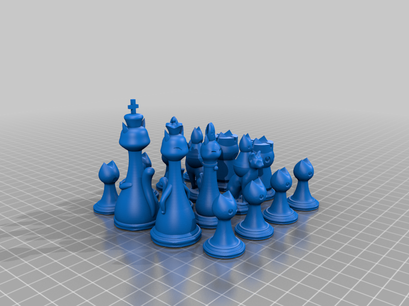 Cat Themed Chess, modified