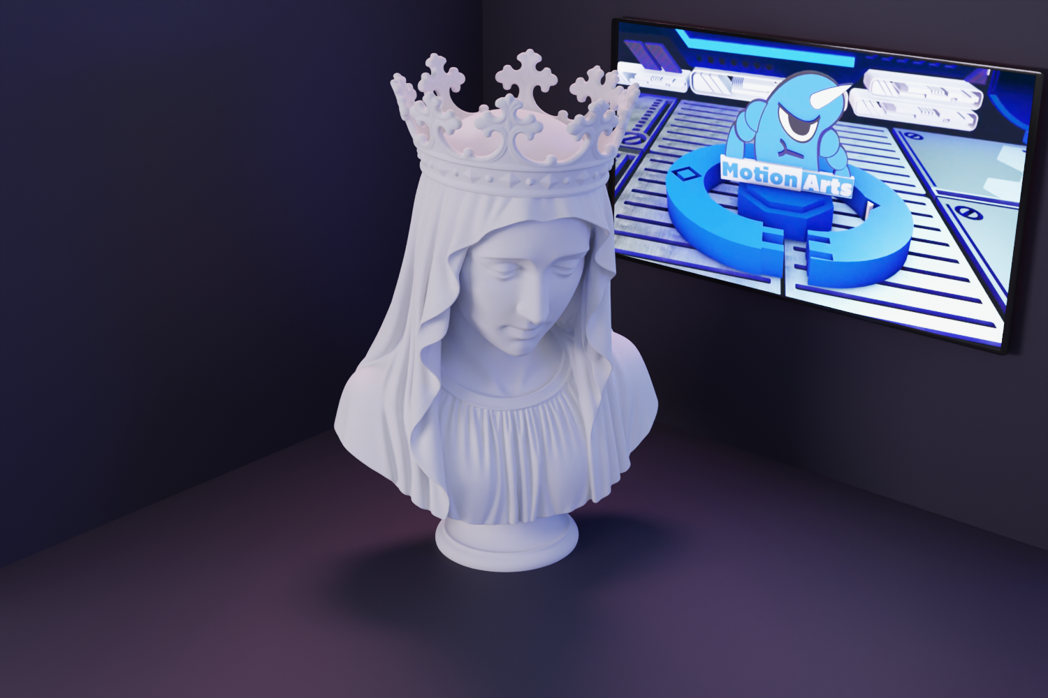 Busto de Nossa Senhora