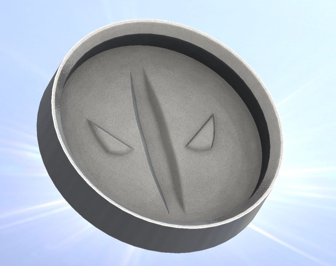 Deadpool Chacolate mold and Cookie Press