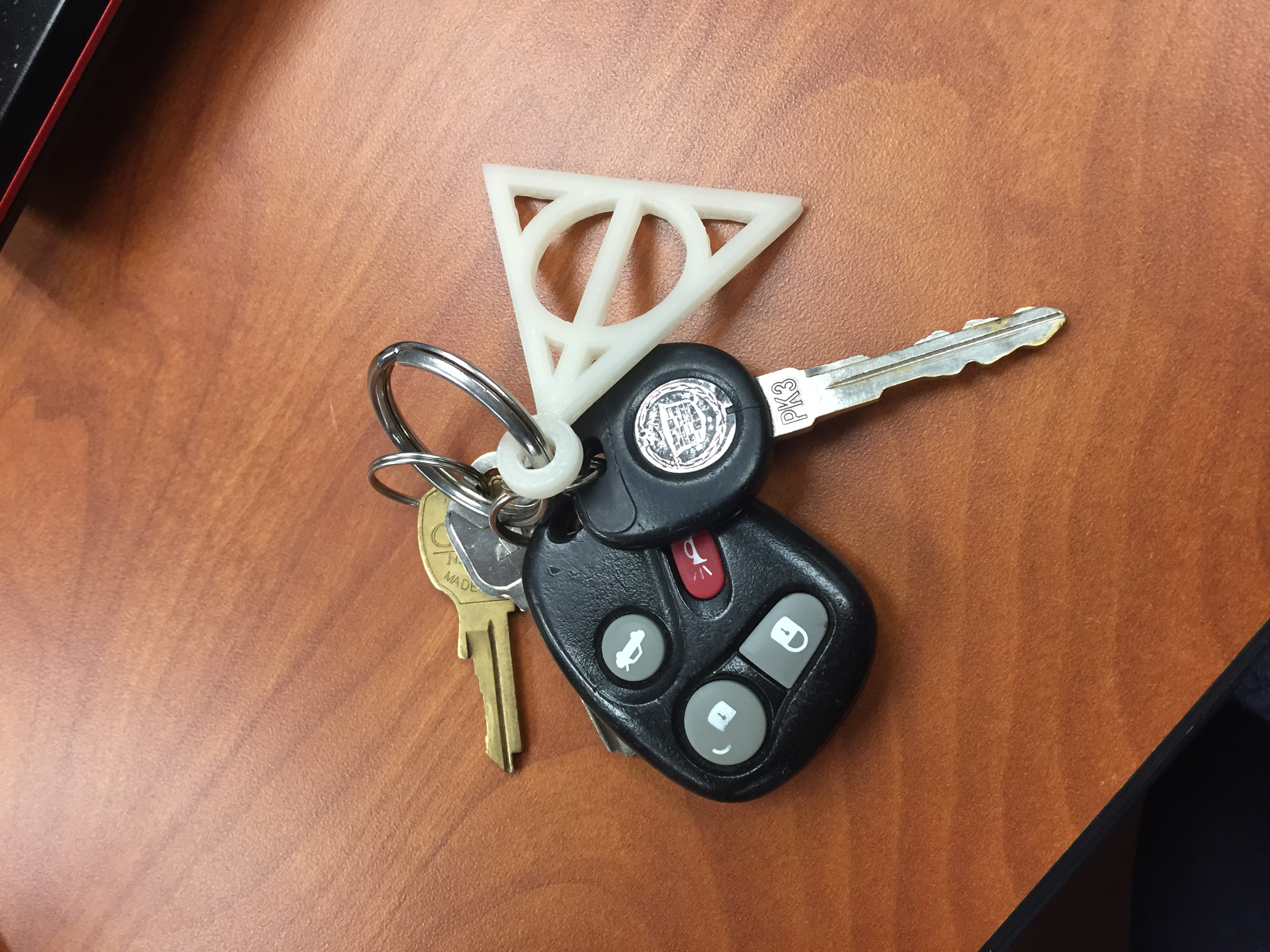 Deathly Hallows Keychain