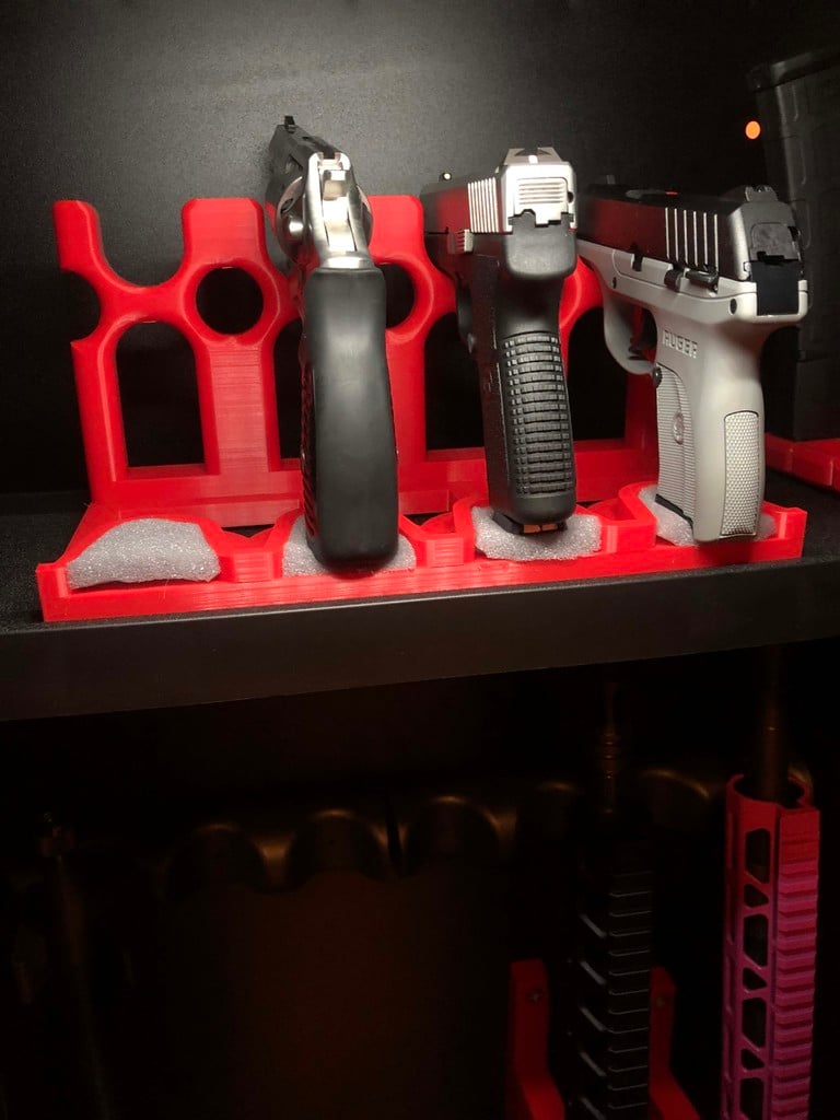 Pistol rack (fits stack-on cabinet)