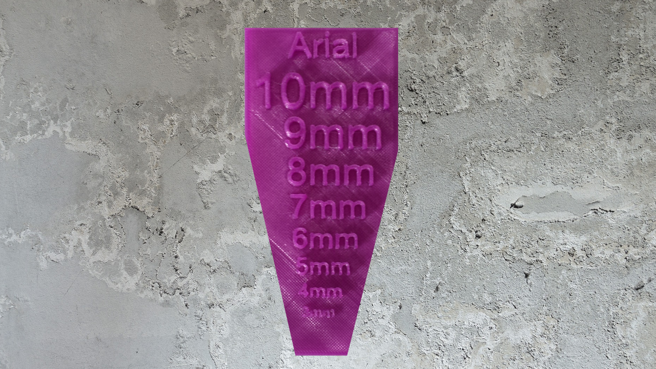 Font Test Objects