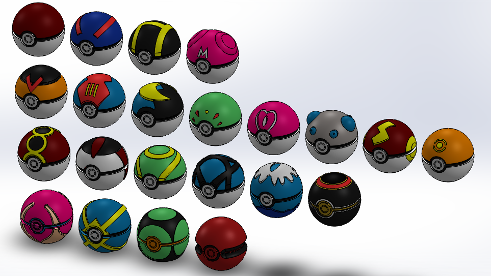 In-Game Pokéball Collection