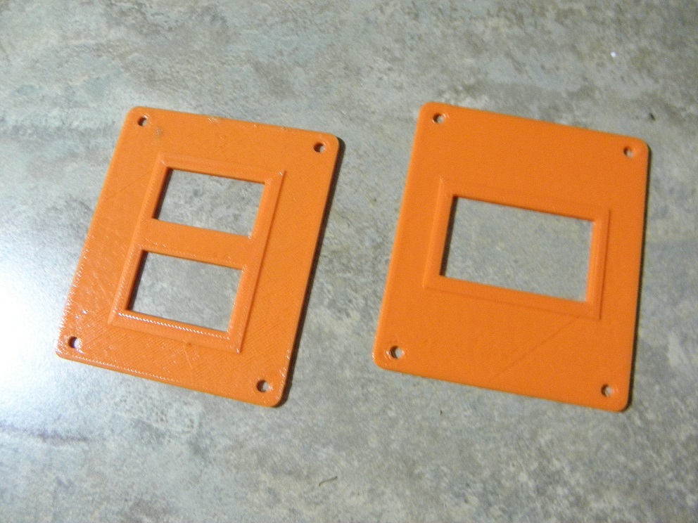 Single & Dual Voltage Meter Display Plate