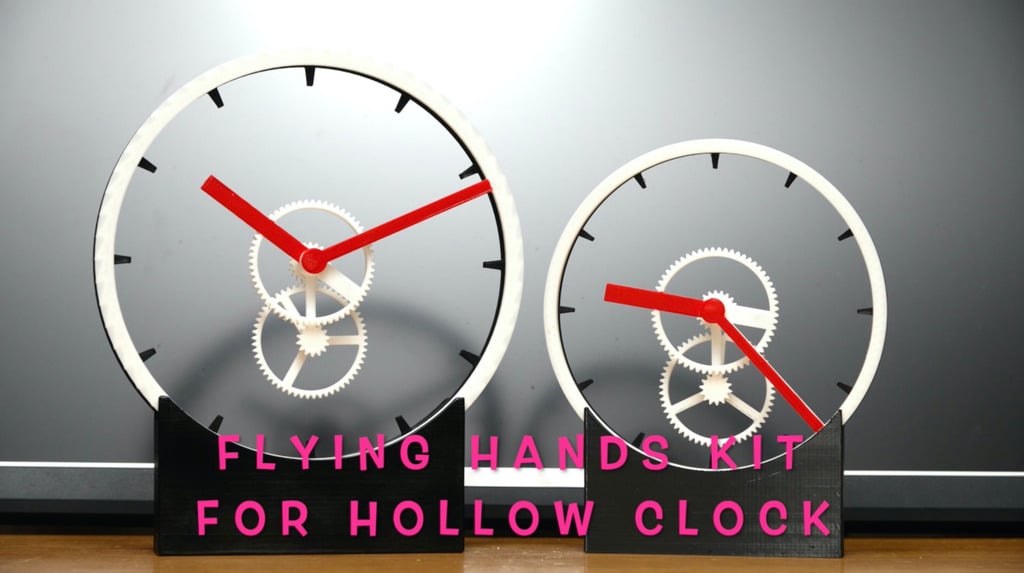 Levitating? Flying hands kit for Hollow Clock