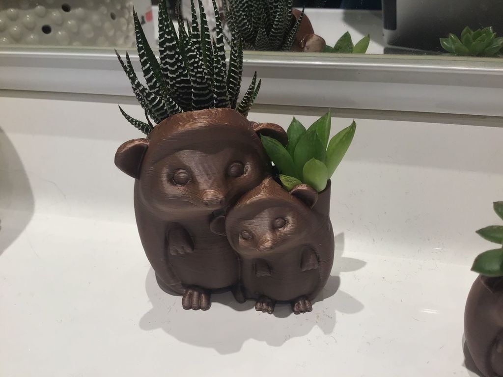 Hedgehogs planter