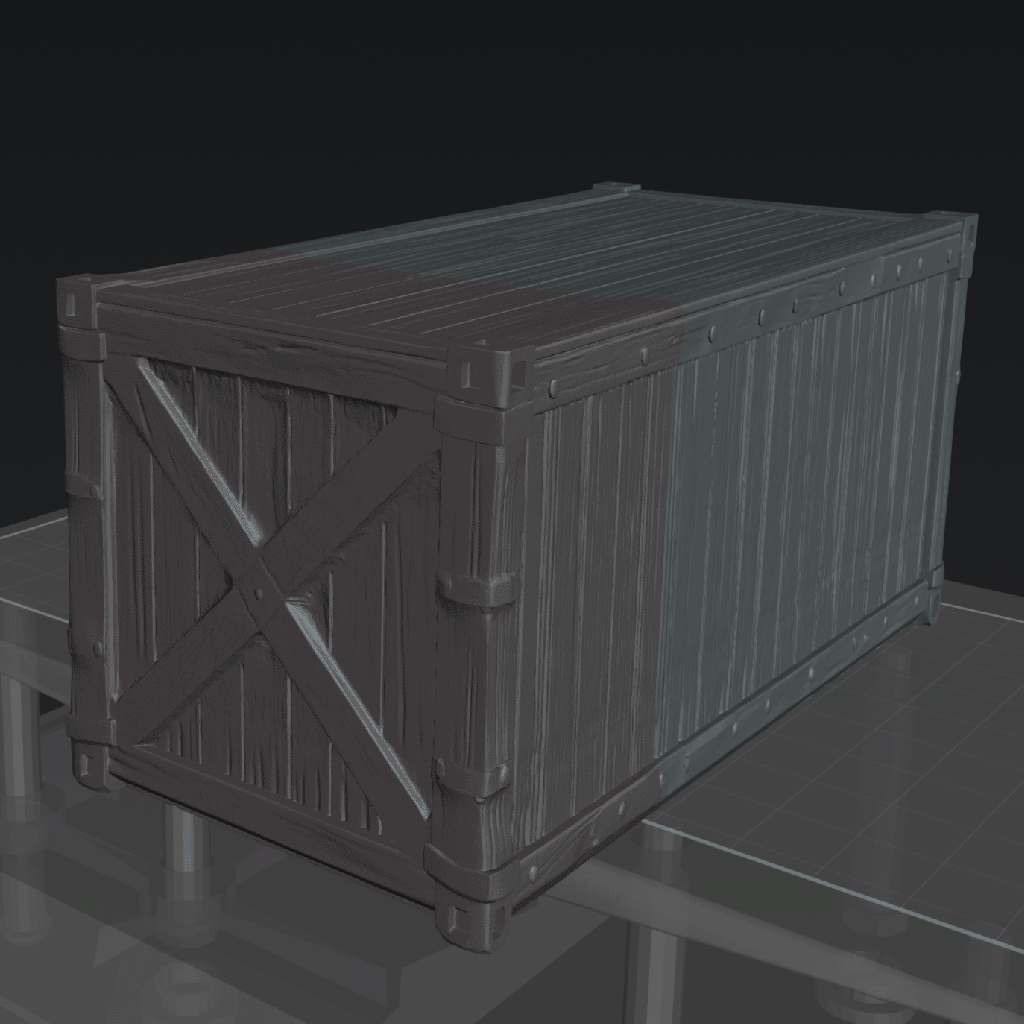 Shipping Crate Cycle Coffin Terrain - The Eightpints The Docks