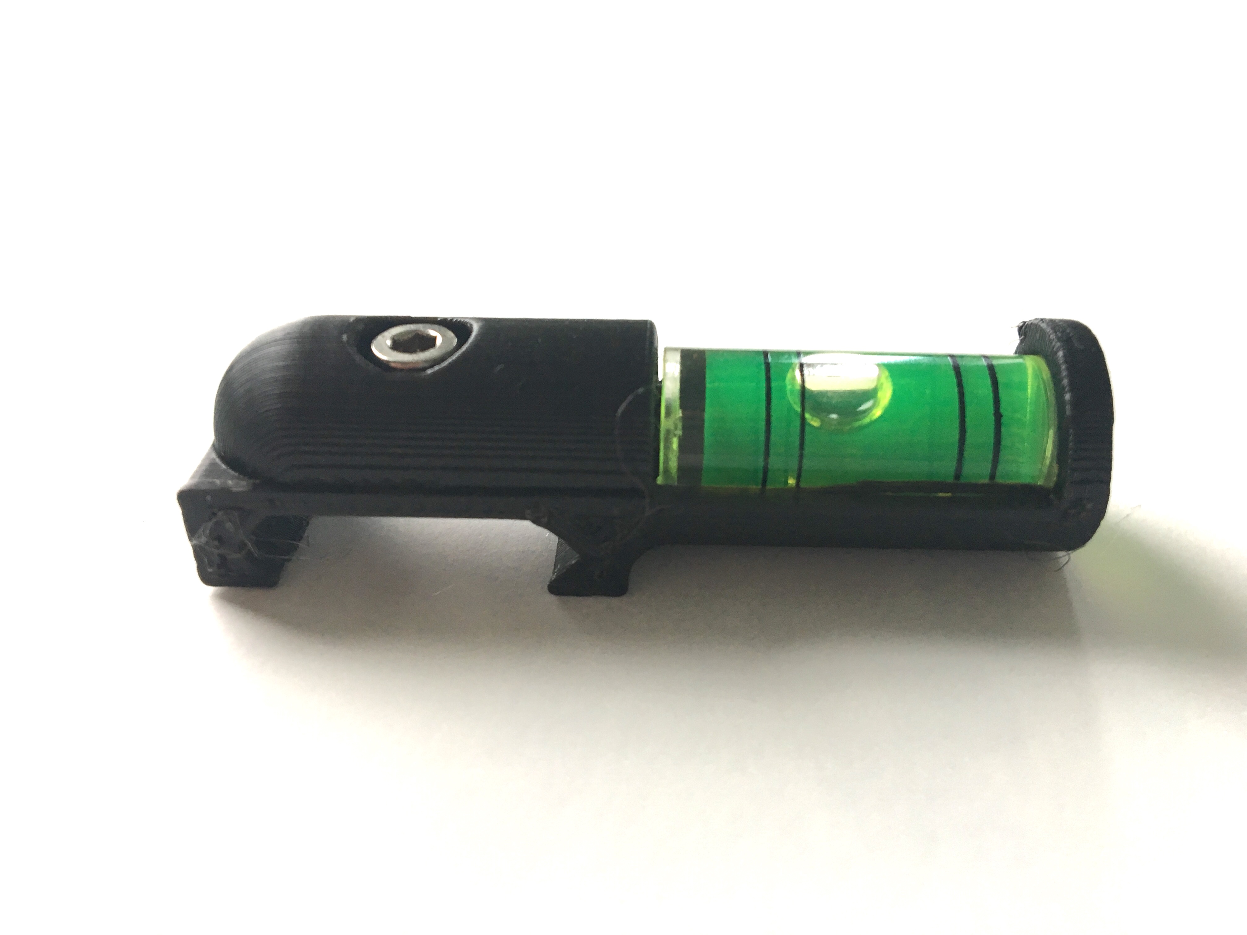Weaver rail spirti level tool