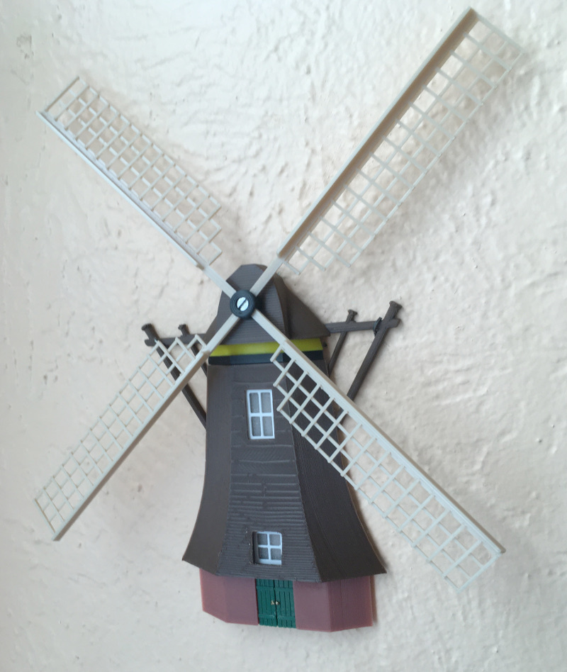Dutch Windmill Wall Decoration