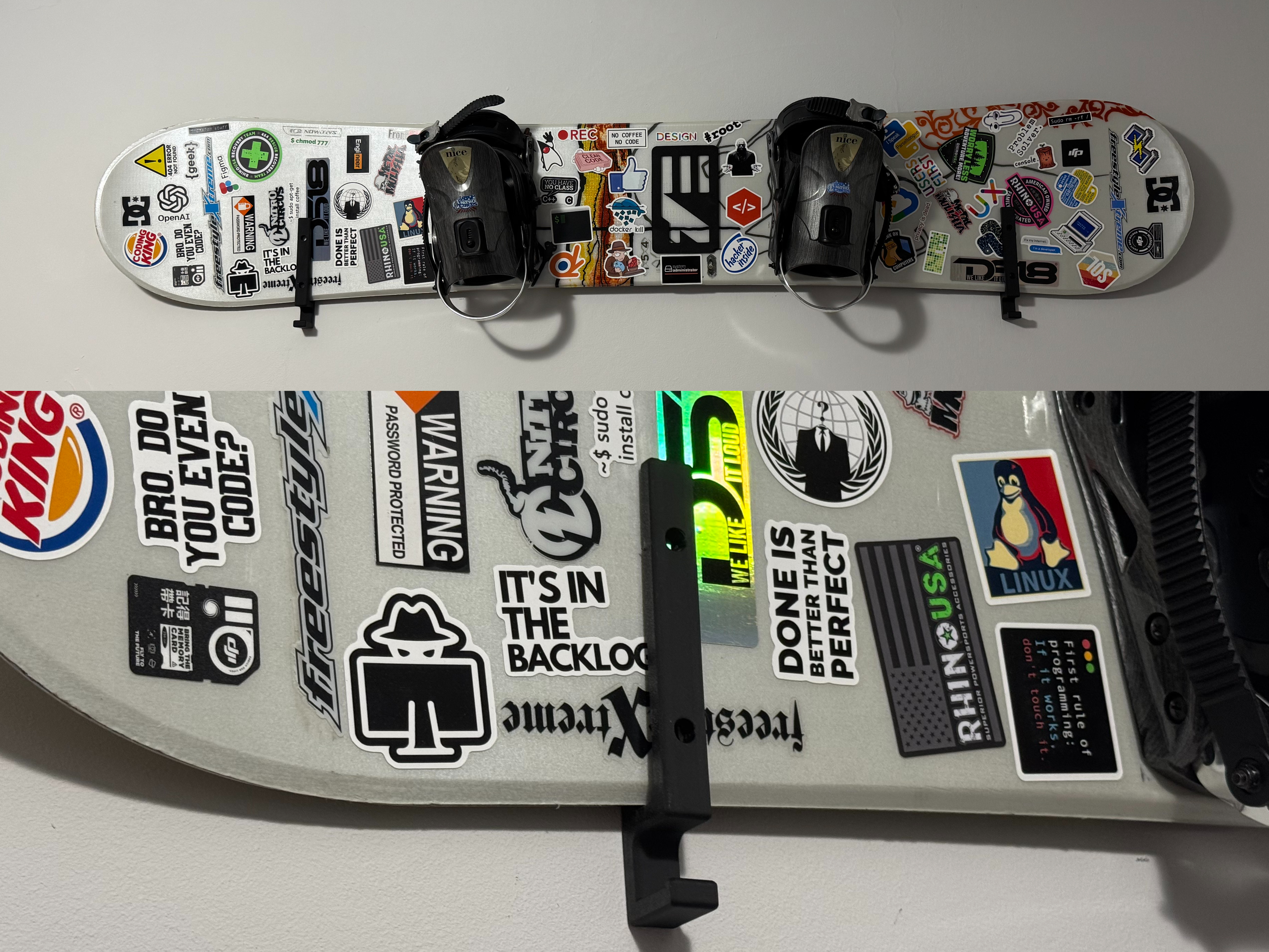 snowboard hook-stand