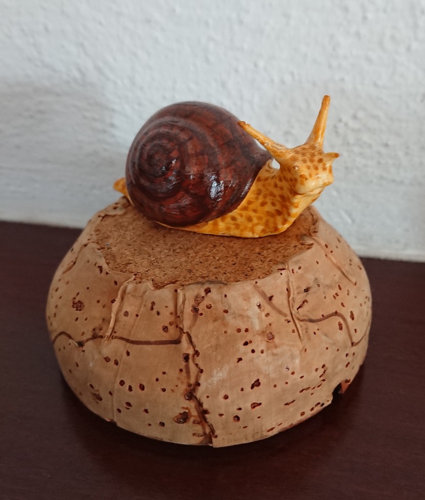 Snail with horns