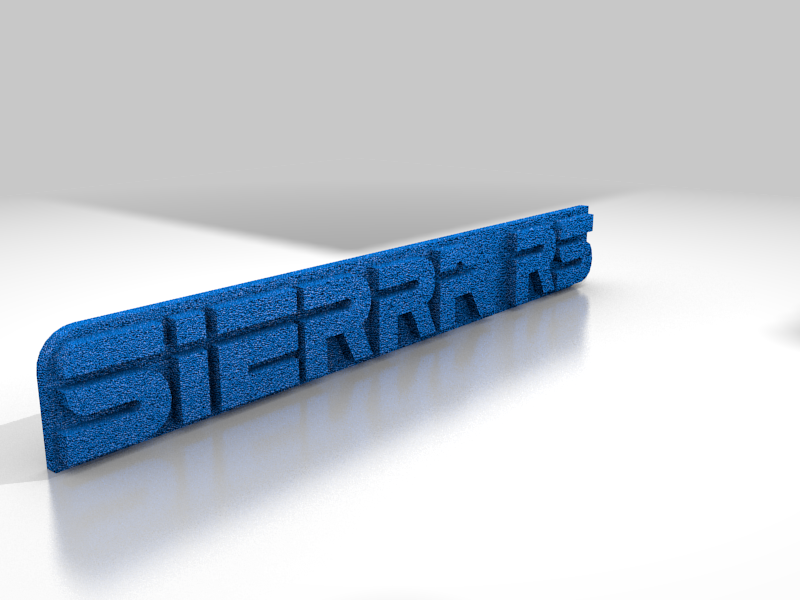 Sierra rs emblem replica