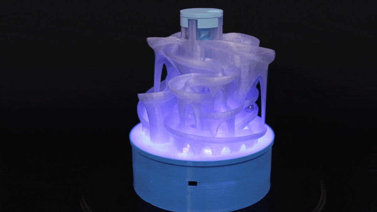 Motorized Marble Machine