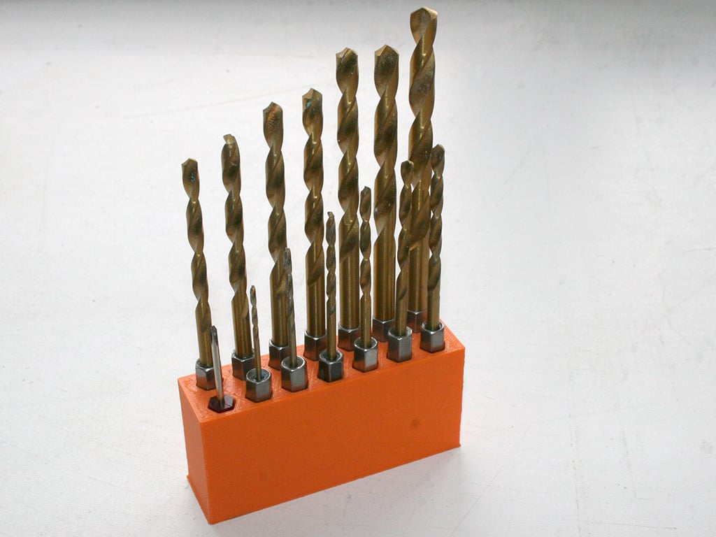 Drill bits holder