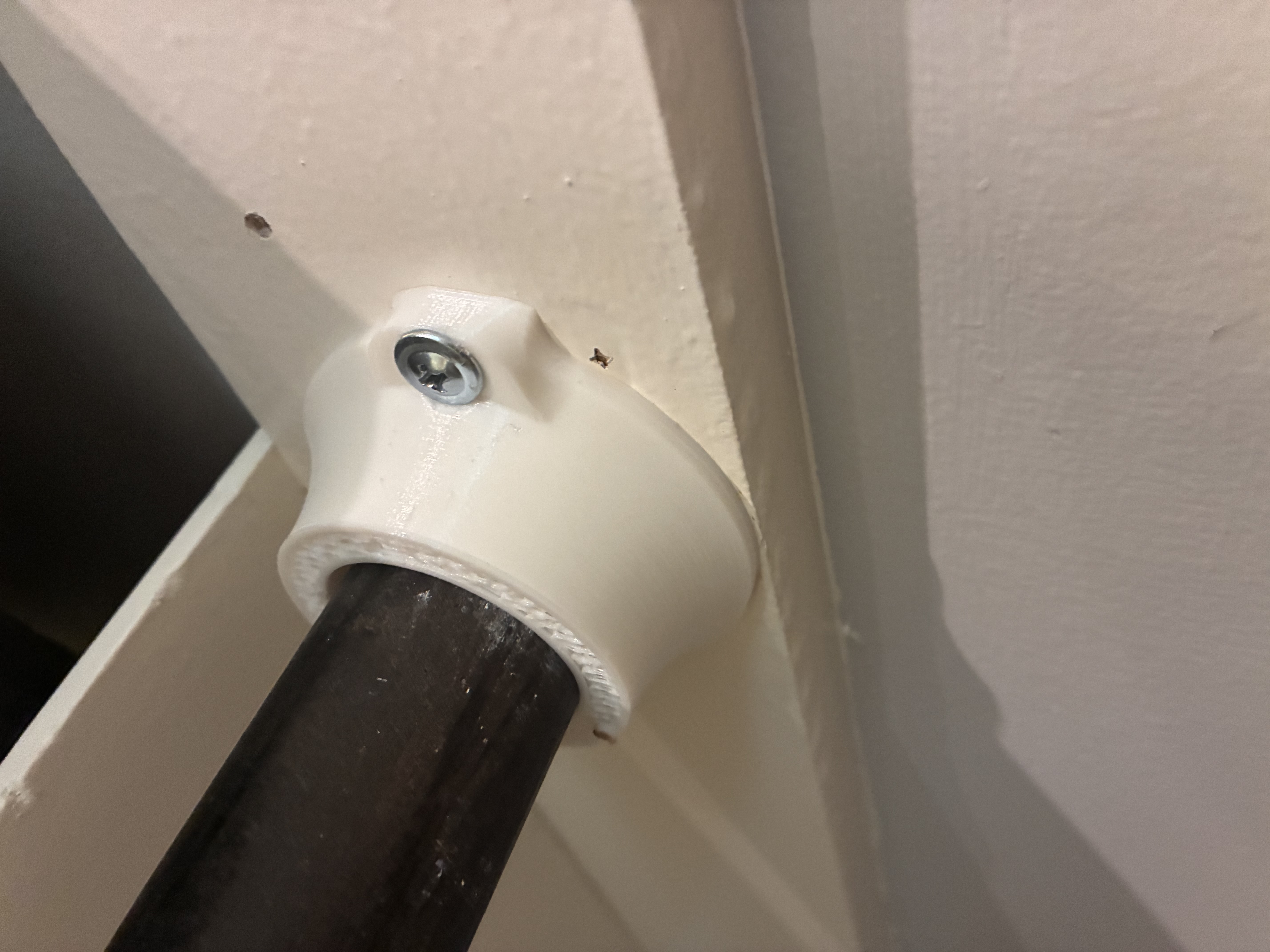 Heavy Duty Closet/Curtain  Rod Holder - Customizable Size