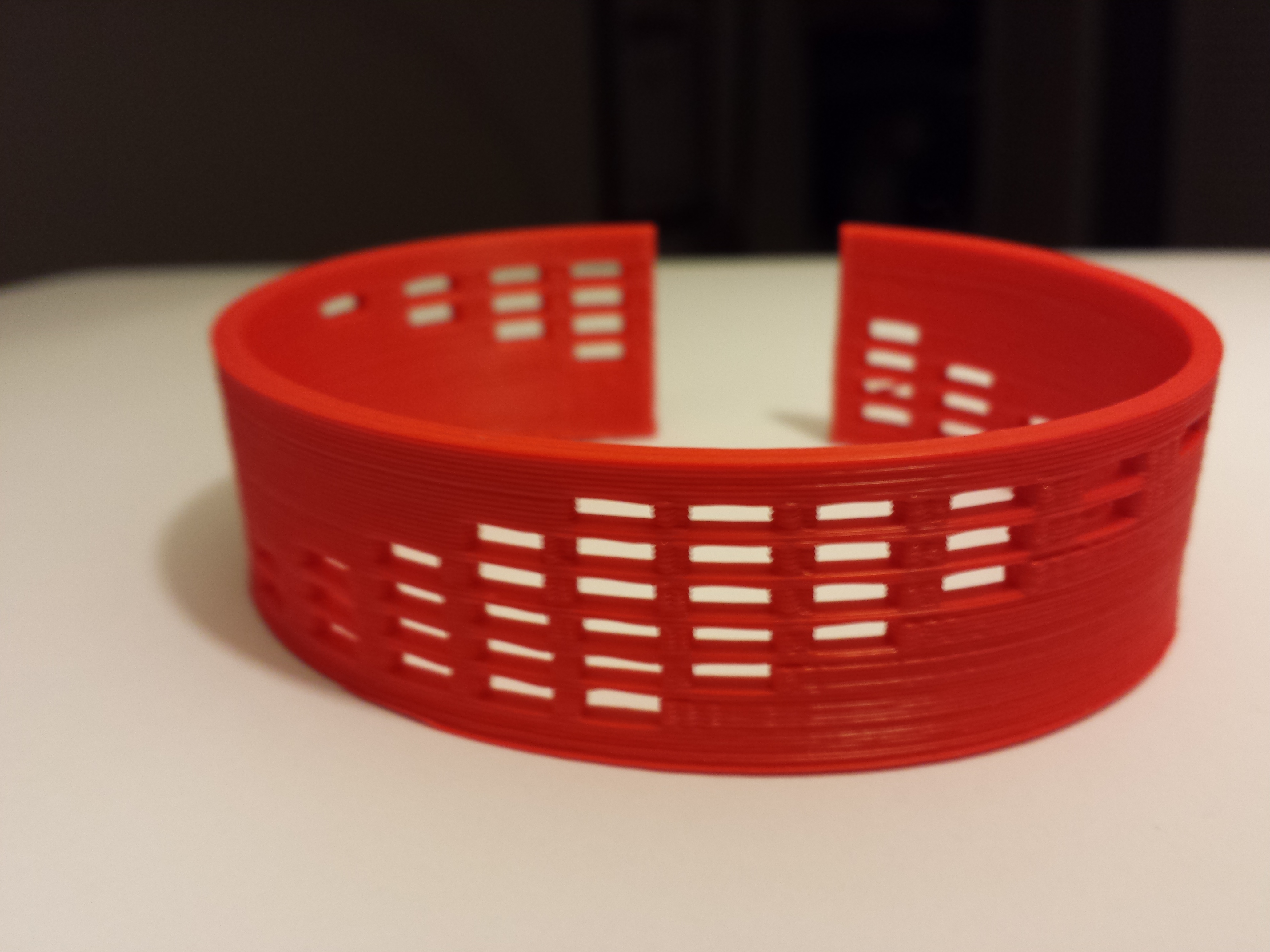 Diagonal Mesh Bracelet
