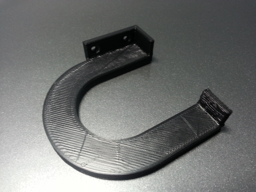 Barcode scanner holder - side mount