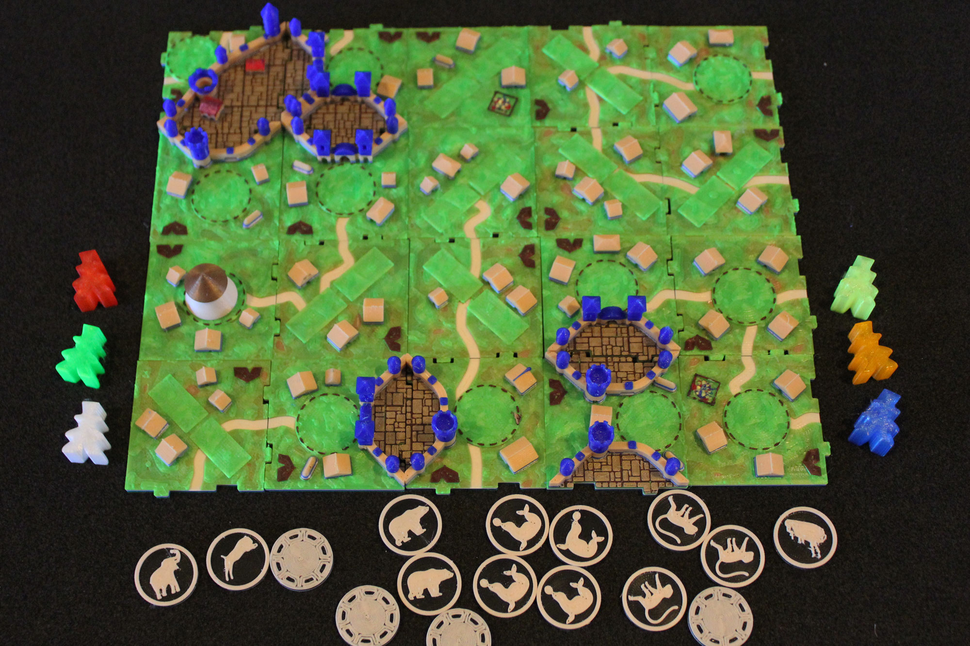 RifRaf 3D Carcassonne Under The Big Top Game