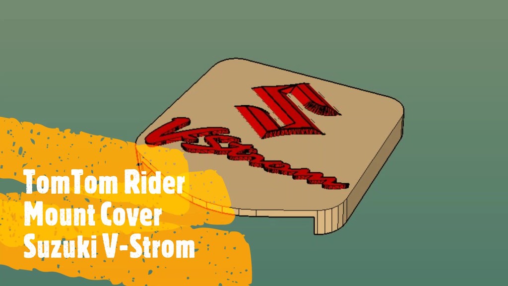 TomTom Rider Mount Cover Suzuki V-Strom